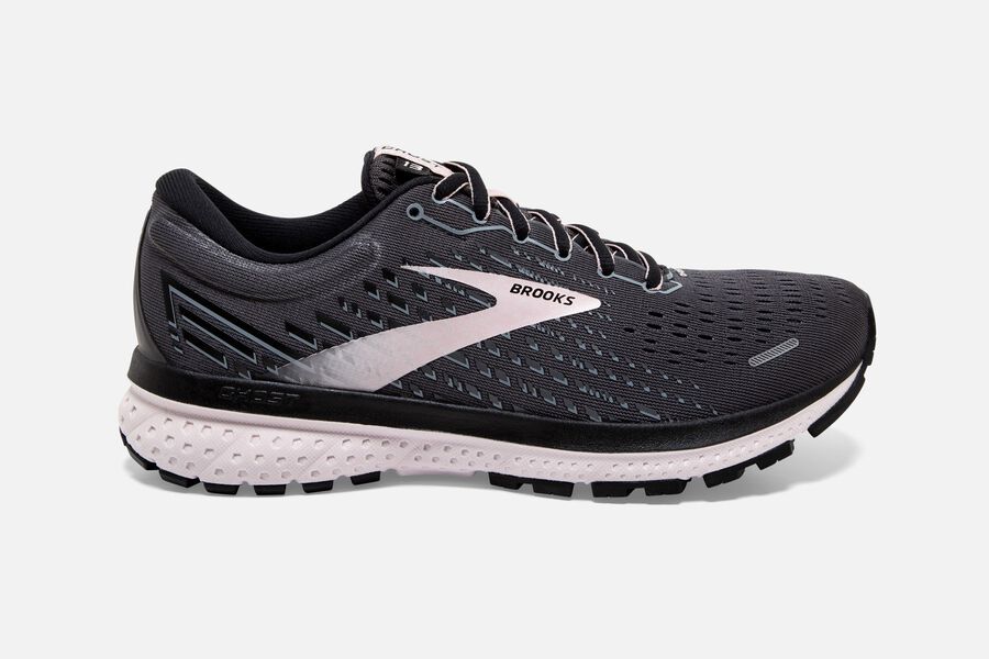 Brooks Damen Ghost 13 Laufschuhe Schwarz/Lila Sale 062-638927